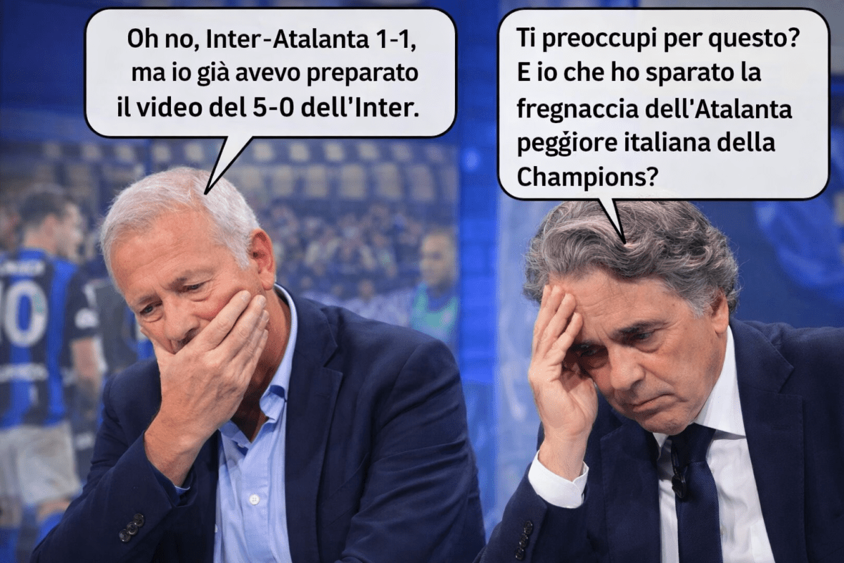 Inter-Atalanta 1-1, l’editoriale – Subito tappata la bocca agli italiani&nbsp;medi