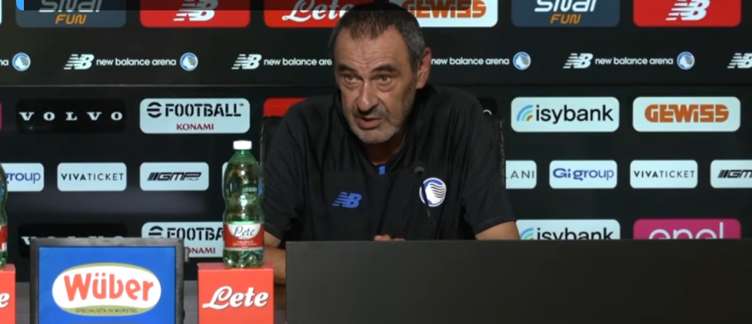 Sarri: “Ripartiamo da qui, oggi esco meno preoccupato rispetto alle partite precedenti”