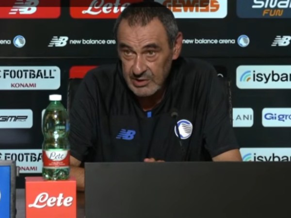 Sarri: “Ripartiamo da qui, oggi esco meno preoccupato rispetto alle partite precedenti”