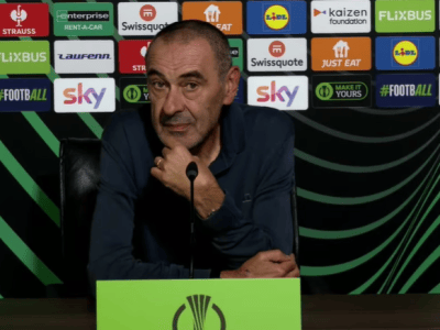 Sarri: “Stasera mi sembrano più aspetti positivi che&nbsp;negativi”